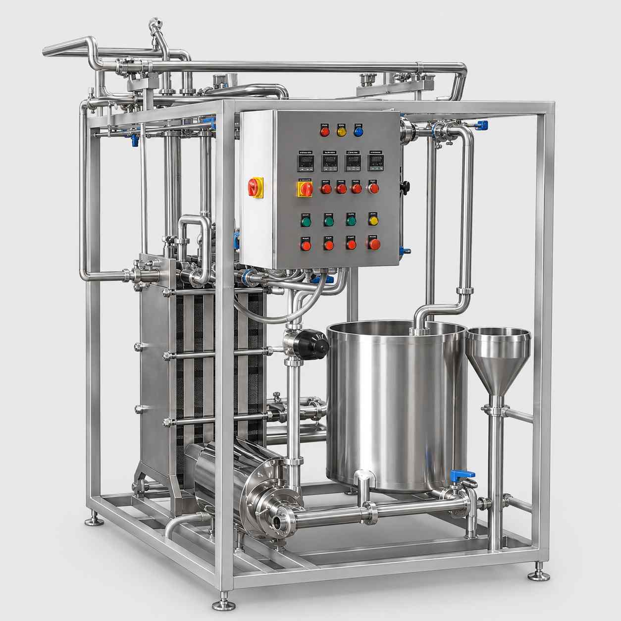 Milk Pasteurizer Plant