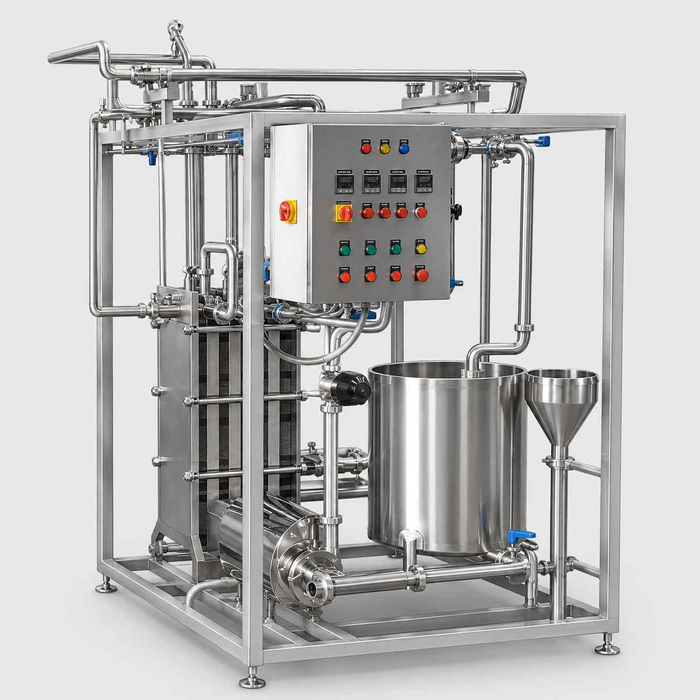 Milk Paneer & Curd Process Plant Manufacturers in Coimbatore by Fine Pump & PHE