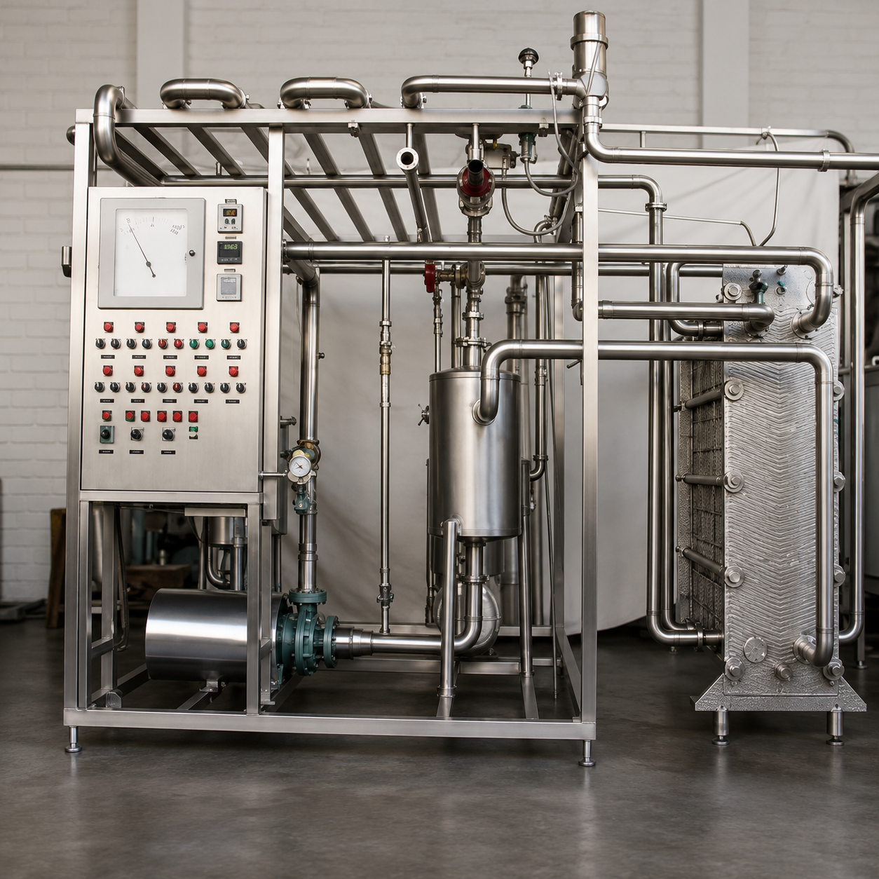 Milk Powder Mixing Plant Manufacturers in Indore by Fine Pump & PHE